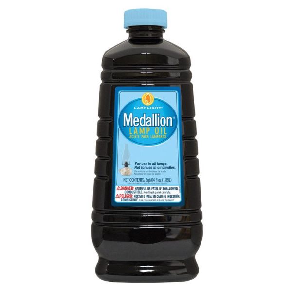 Lamplight Farms Medallion Clean Burn Lamp Oil Clear 64 oz