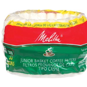 Melitta 4-6 cups White Basket Coffee Filter 200 pk