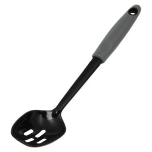 Chef Craft Black/Gray Nylon Slotted Spoon