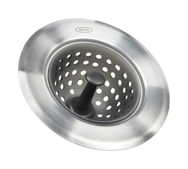 OXO Good Grips Satin Silicone Kitchen Sink Strainer