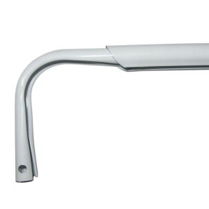 Kenney Enamel White Curtain Rod 84 in. L X 120 in. L