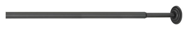 Umbra Matte Black Tension Rod 36 in. L X 54 in. L