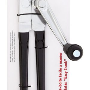 Swing-A-Way Black Stainless Steel Manual Can Opener