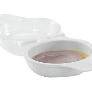Nordic Ware Clear Plastic Microwave Egg N' Muffin Breakfast Pan