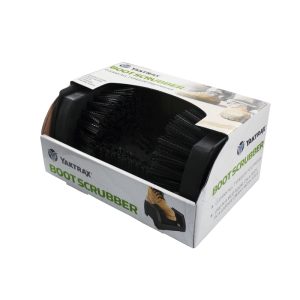 Yaktrax 9-1/4 in. L X 6 in. W Black Boot Scrubber