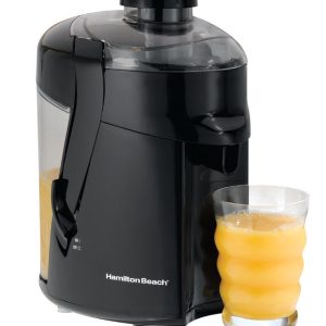Hamilton Beach Black Stainless Steel 12 oz Juice Extractor