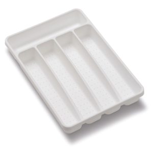 Madesmart 1.8 in. H X 9 in. W X 12.9 in. D Plastic Cutlery Tray