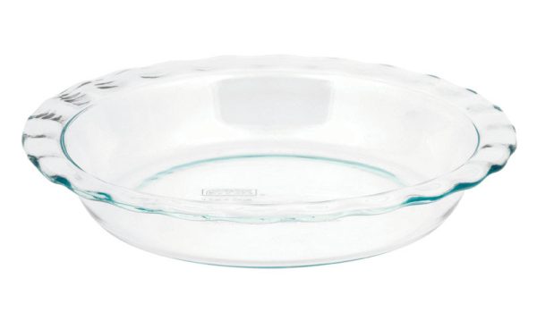 Pyrex 9.5 in. W X 9-1/2 in. L Pie Plate Clear