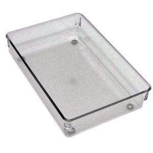 iDesign Linus 2 in. H X 6 in. W X 9 in. D Plastic Drawer Organizer