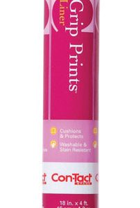 Con-Tact Grip Prints 4 ft. L X 18 in. W Khaki Plaid Non-Adhesive Shelf Liner