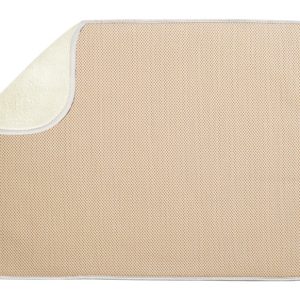 iDesign IDry 18 in. L X 16 in. W X 0.5 in. H Microfiber Drying Mat