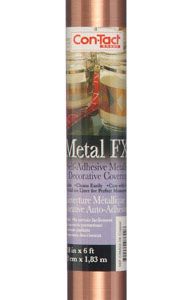 Con-Tact Metal FX 6 ft. L X 18 in. W Copper Shelf Liner