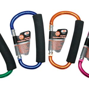 IIT Jumbo D Shaped Carabiner Hook Aluminum 1 pk