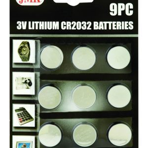 Max Force Lithium 2032 3 V Button Cell Battery 9 pk