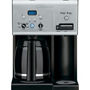 Cuisinart Coffee Plus 12 cups Black/Silver Coffee Maker