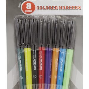 Diamond Visions Books and Stationery Colored Markers 8 pk