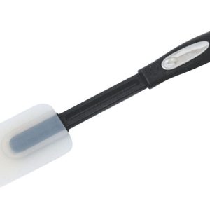 Chef Craft Black/White Silicone 12-1/2 in. Spatula