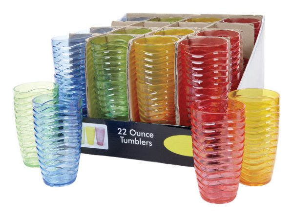 Chef Craft 22 oz Assorted BPA Free Tumbler