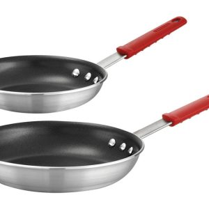 Tramontina Aluminum Fry Pan 8 & 10 in. Silver