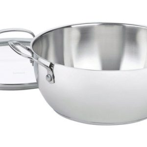 Cuisinart Chef's Classic Stainless Steel Pot 5.5 qt Silver