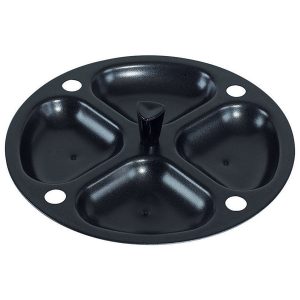 Nordic Ware Black Aluminum Egg Poacher Insert Tray