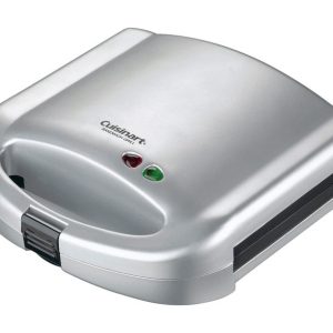 Cuisinart 8-3/4 in. L X 9 in. W Stainless Steel Nonstick Surface Sandwich Grill
