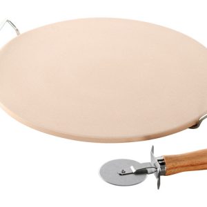 Nordic Ware 13 in. W X 13 in. L Pizza Stone Natural