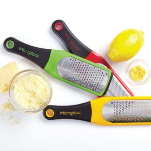 Microplane Assorted Colors Stainless Steel Grater