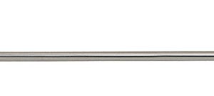iDesign Shower Curtain Rod 87 in. L Satin Brushed Silver