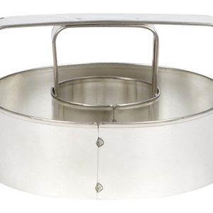 Fox Run Silver Tin Plated Steel Donut Cutter