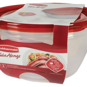 Rubbermaid 13 cups Clear Food Storage Container 2 pk