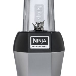 Ninja Black/Silver Metal/Plastic Blender 24 oz 3 speed