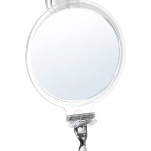 iDesign Clear Plastic Shower Mirror