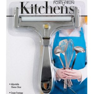 Fox Run Silver Stainless Steel Cheese Slicer