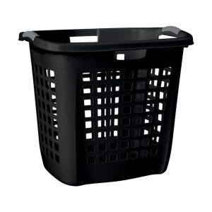 Sterilite Ultra Black Plastic Laundry Basket