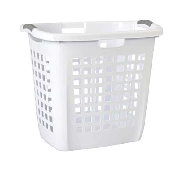 Sterilite White Plastic Laundry Basket