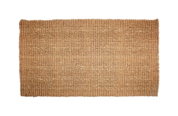 J & M Home Fashions 14 in. L X 24 in. W Beige Door Mat