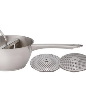 Harold's Kitchen 20 oz Silver Stainless Steel Food Mill