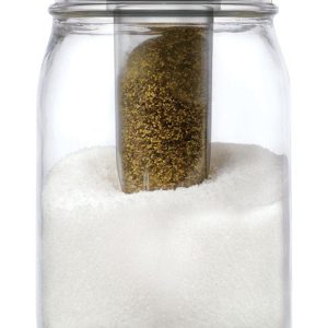 Jarware Regular Mouth Decorative Jar Lid Salt and Pepper 1 pk