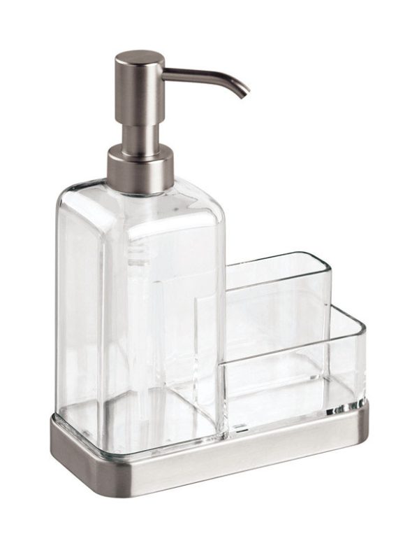 iDesign Forma Clear PVC Soap Dispenser