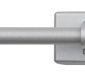 Kenney Satin Silver Silver Magnet Cafe Rod 16 in. L X 28 in. L