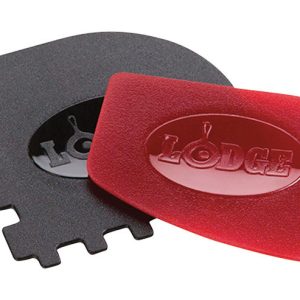 Lodge Black/Red Polycarbonate Scraper Combo Set