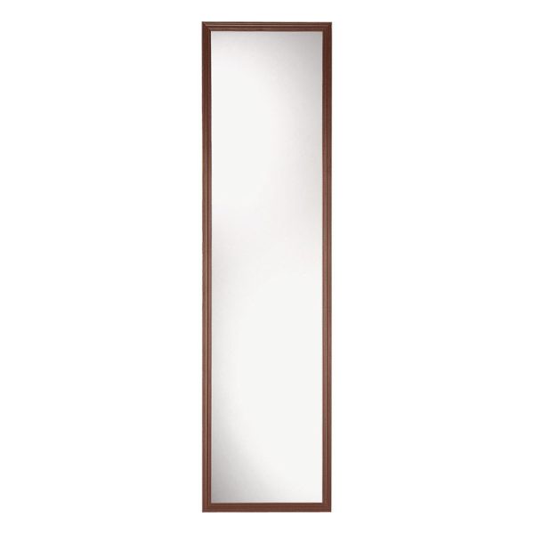Erias 49 in. H X 13 in. W Natural Brown Plastic Mirror