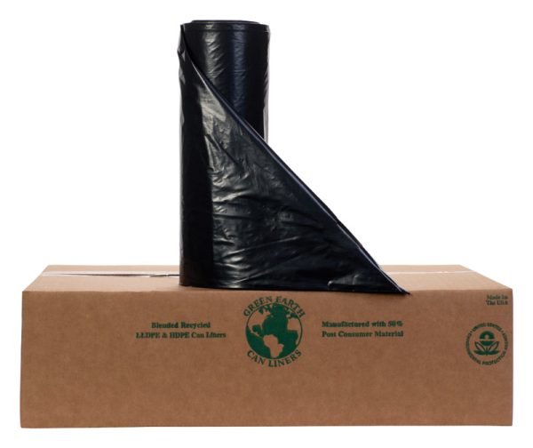 Noramco PGB-Series 45 gal Trash Can Liners Twist Tie 100 pk