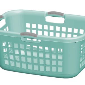 Sterilite Aqua Plastic Laundry Basket