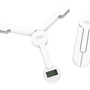 Joseph Joseph TriScale White Digital Food Scale 11 lb