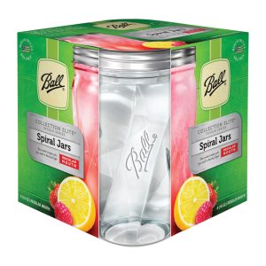 Ball Collection Elite Regular Mouth Canning Jar 16 oz 4 pk