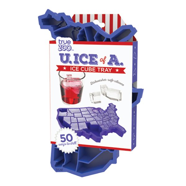 TRUE U. Ice of A. Blue Silicone Ice Mold