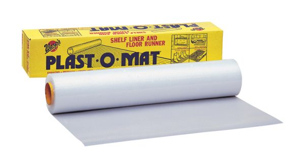 Warp's Plast-O-Mat 50 ft. L X 30 in. W Clear Runner