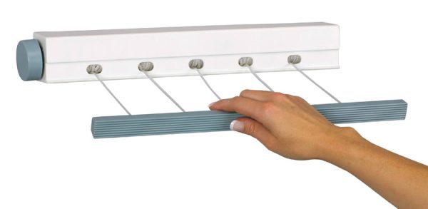 Household Essentials Sunline 16.5 in. Plastic Retractable Clothesline